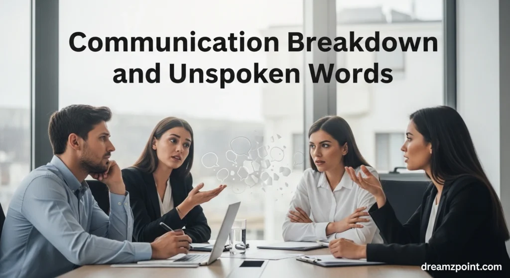 Communication Breakdown and Unspoken Words