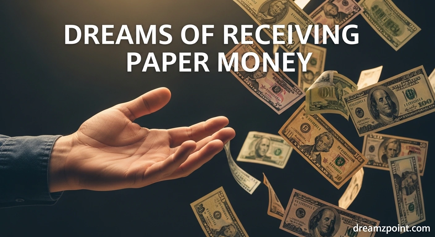 Dreams of Receiving Paper Money