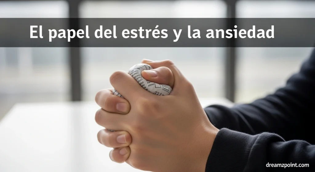 El papel del estrés y la ansiedad