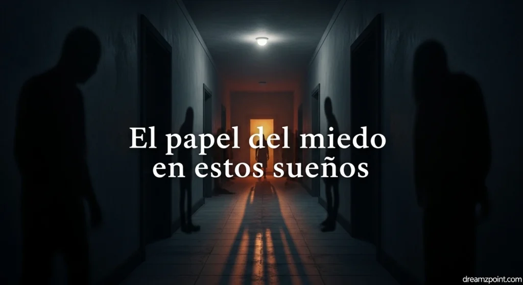 El papel del miedo en estos sueños