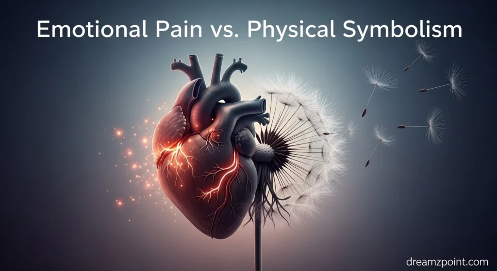 Emotional Pain vs. Physical Symbolism