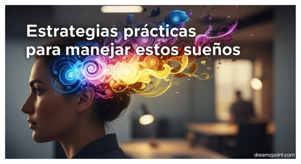 Estrategias prácticas para manejar estos sueños