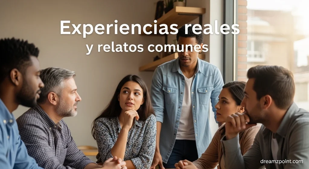Experiencias reales y relatos comunes