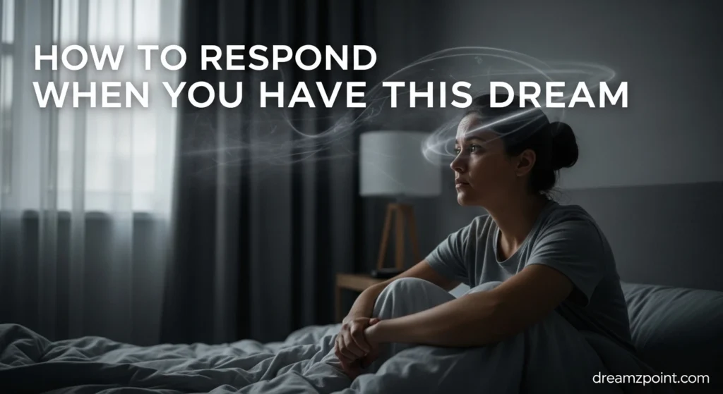 How to Respond When You Have This Dream