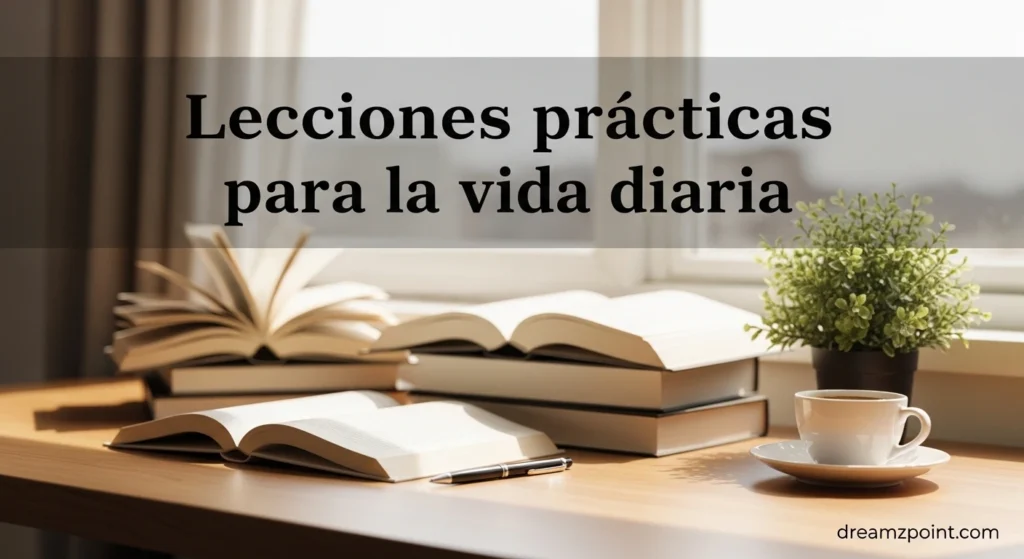 Lecciones prácticas para la vida diaria