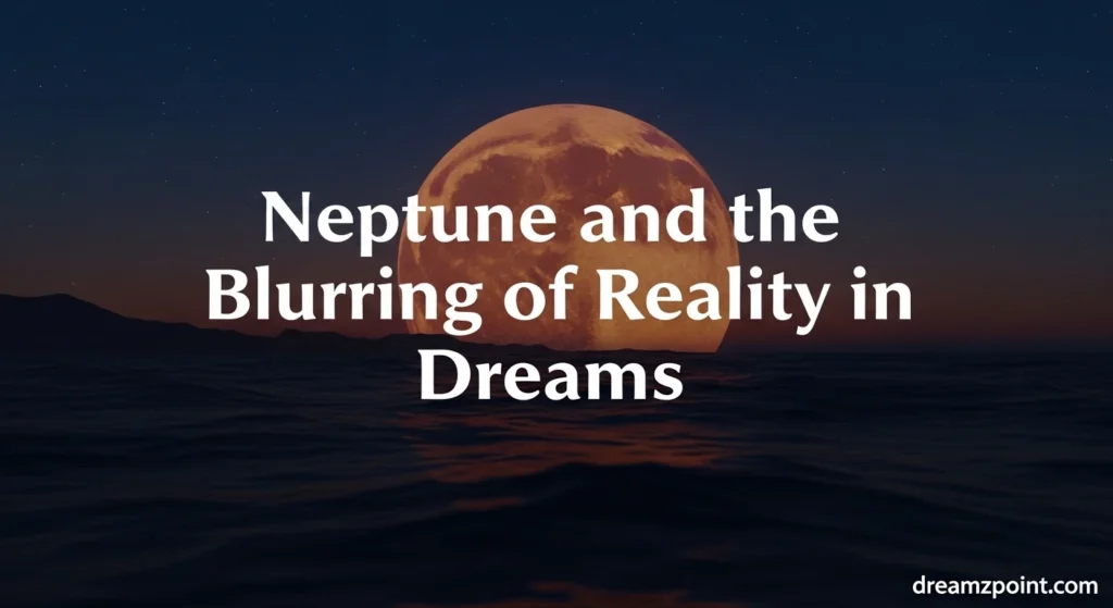 Neptune and the Blurring of Reality in Dreams