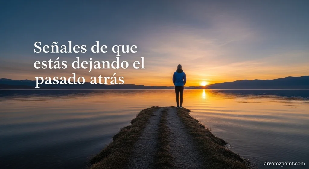 Señales de que estás dejando el pasado atrás