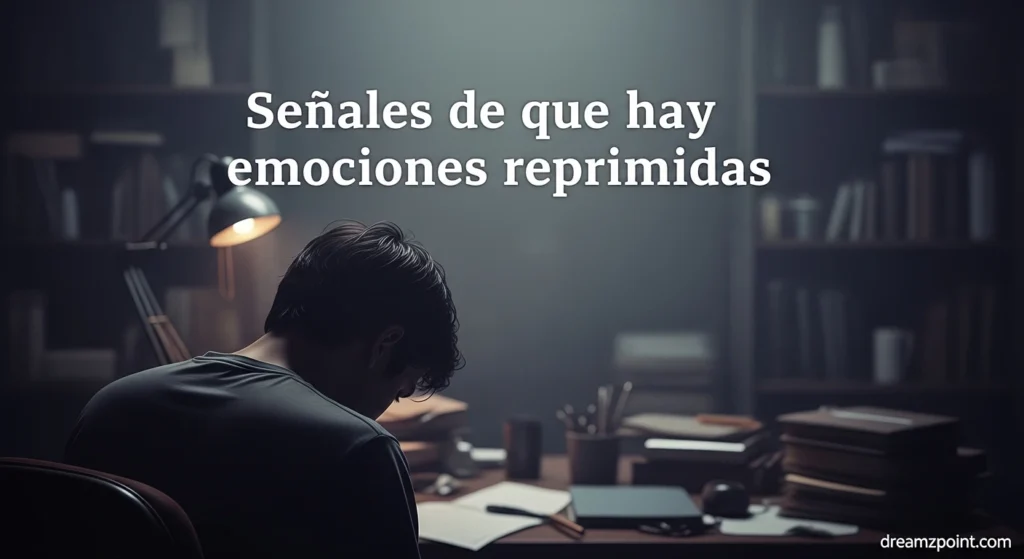 Señales de que hay emociones reprimidas