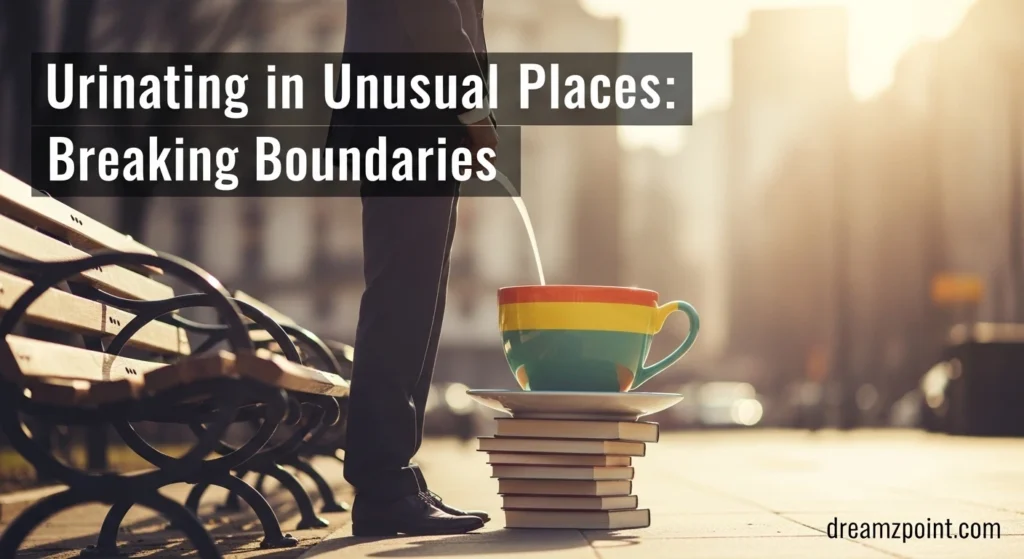 Urinating in Unusual Places: Breaking Boundaries