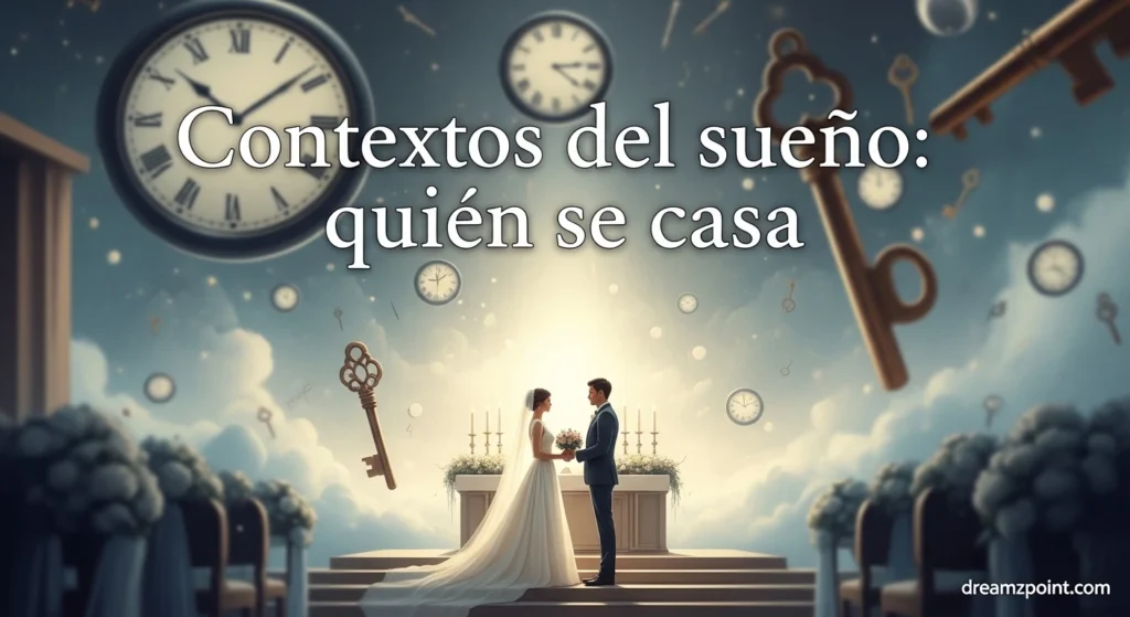 Contextos del sueño: quién se casa