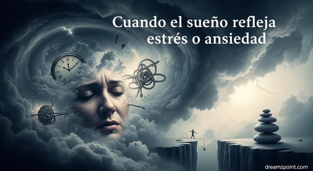 Cuando el sueño refleja estrés o ansiedad