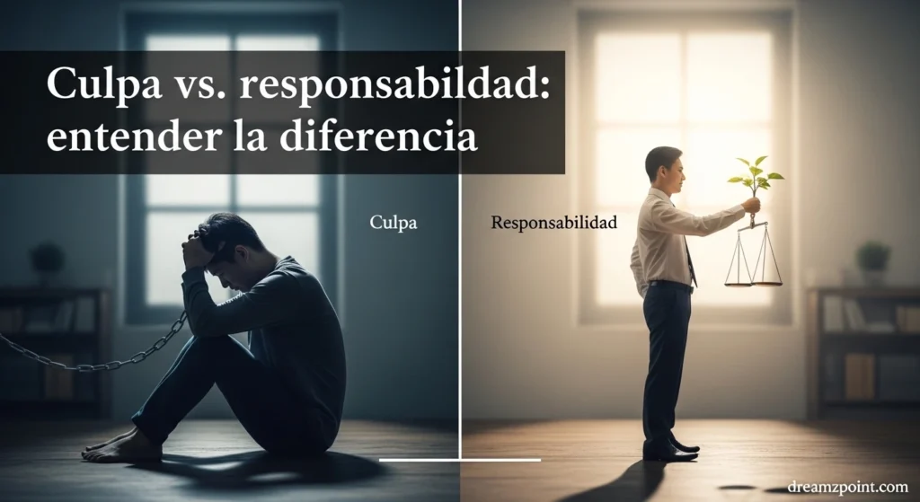 Culpa vs. responsabilidad: entender la diferencia