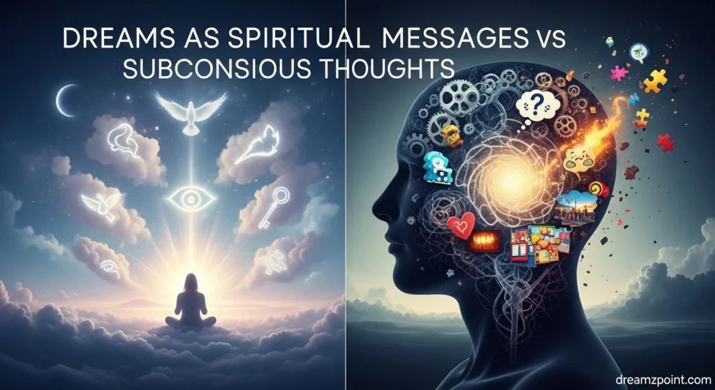 Dreams as Spiritual Messages vs Subconscious Thoughts