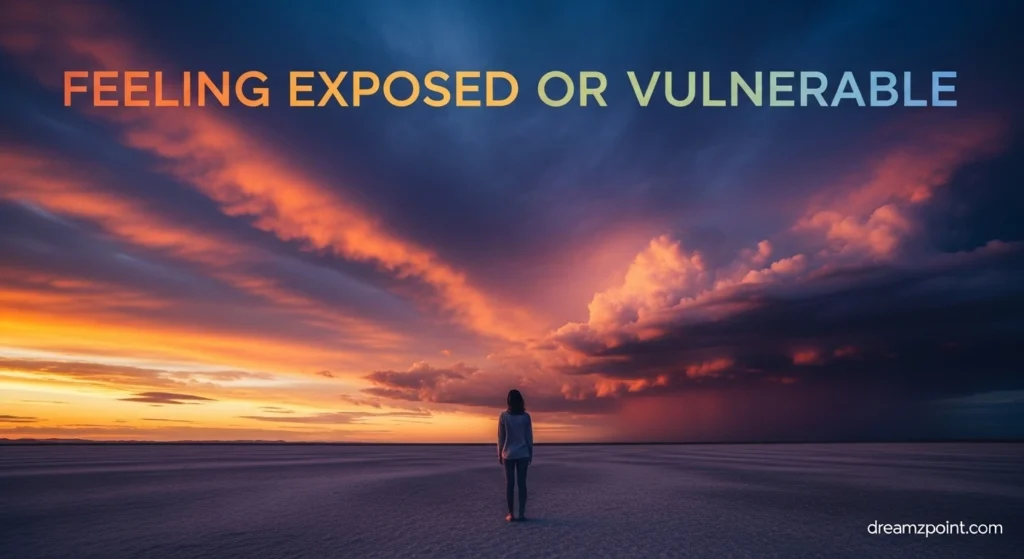 Feeling Exposed or Vulnerable