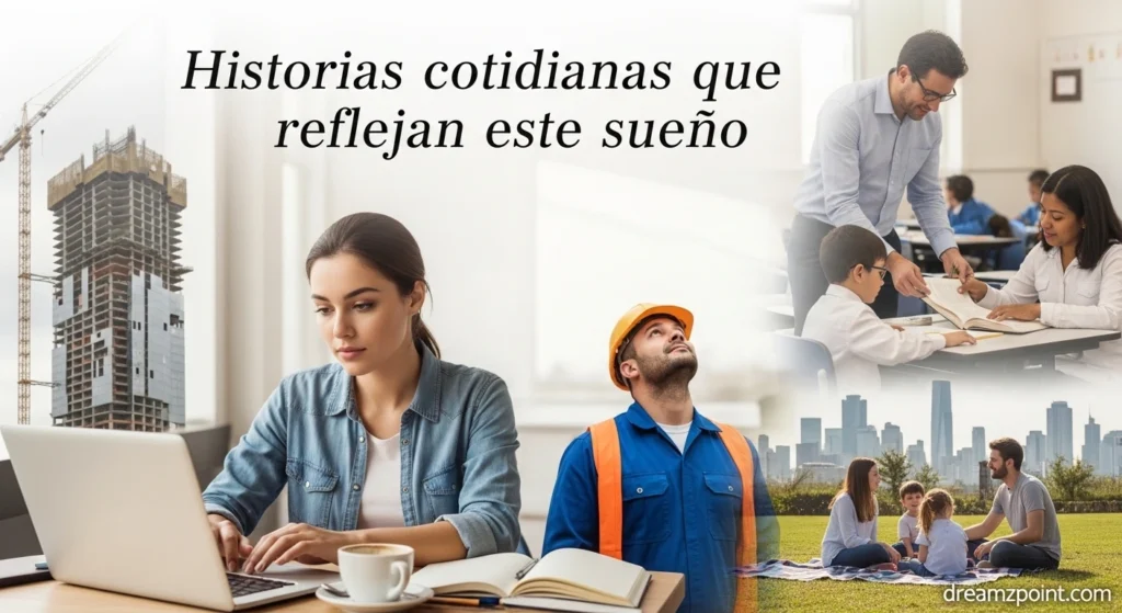 Historias cotidianas que reflejan este sueño