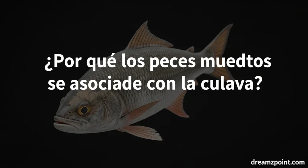 ¿Por qué los peces muertos se asocian con la culpa?