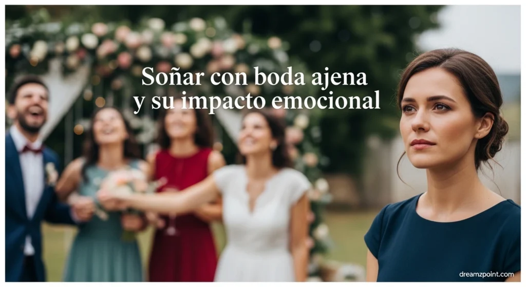 Soñar con boda ajena y su impacto emocional