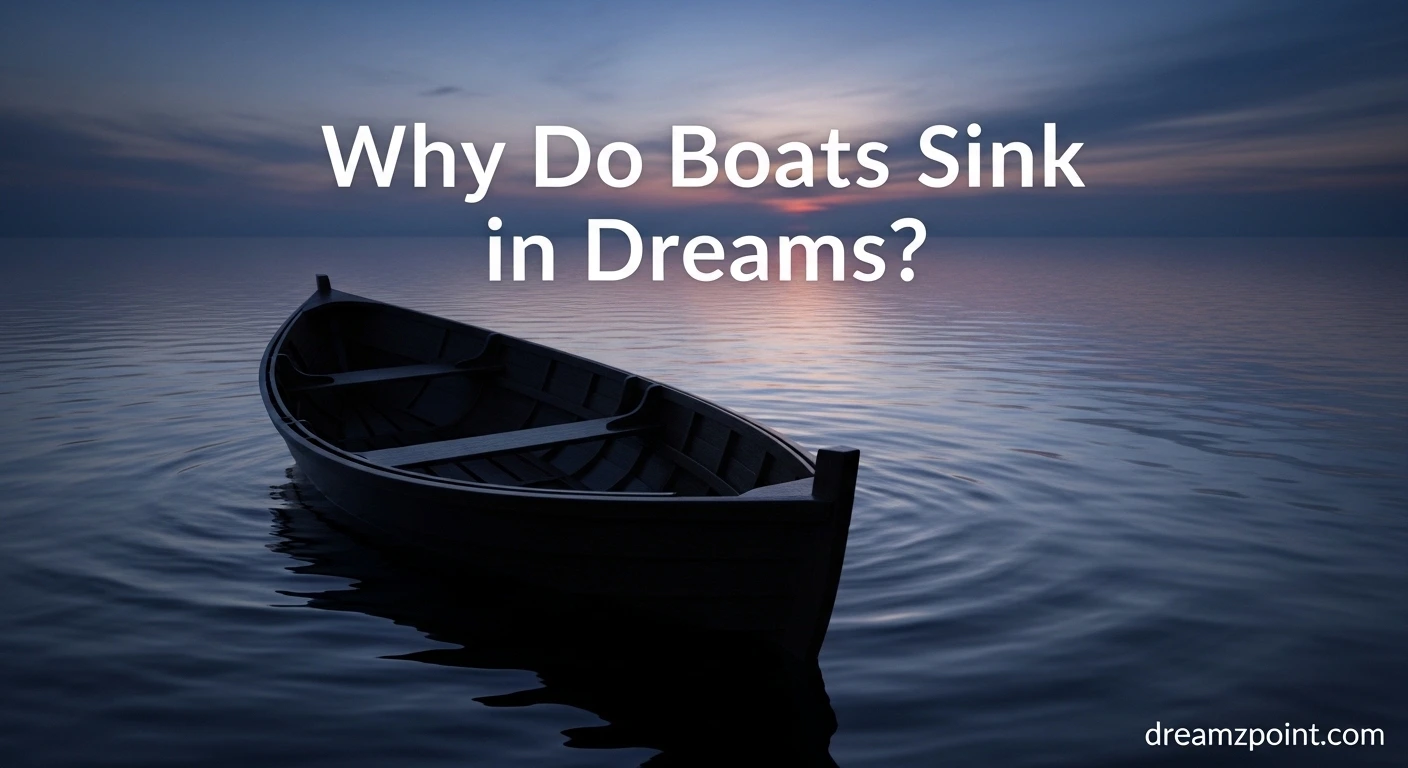 Why Do Boats Sink in Dreams? Fear, Loss, and Emotional Overload