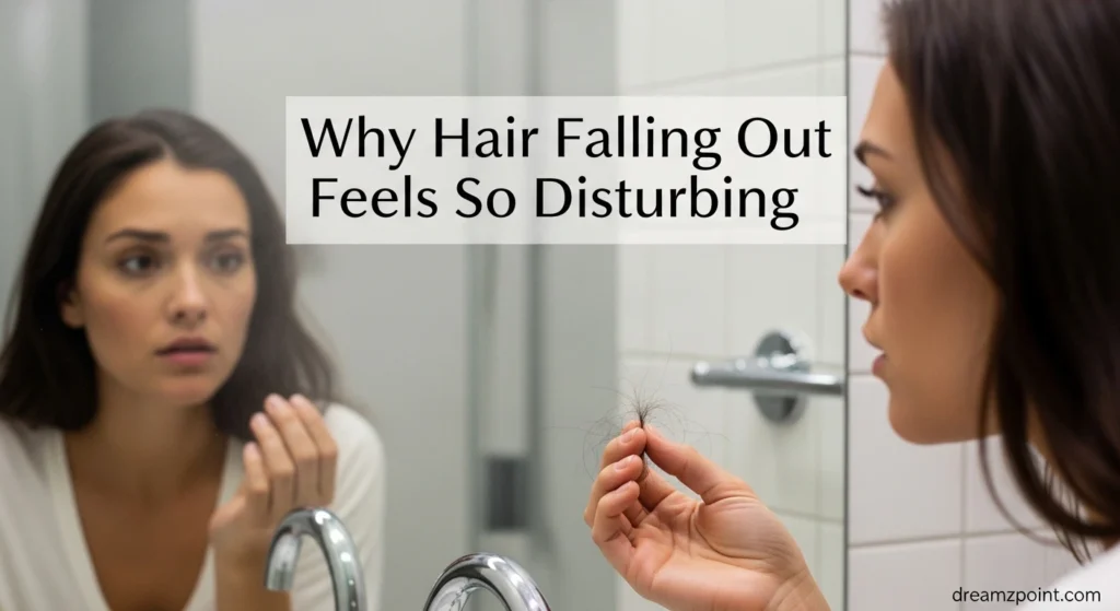 Why Hair Falling Out Feels So Disturbing