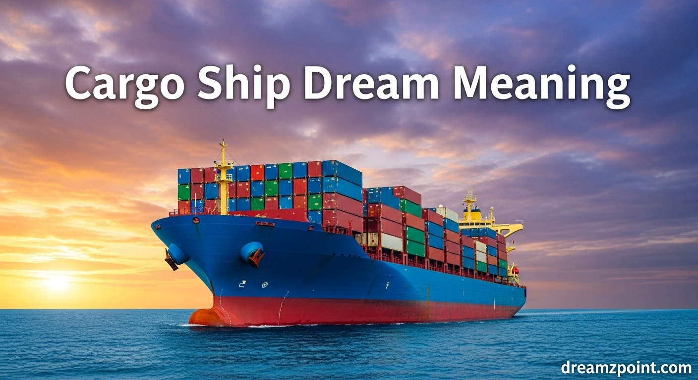 Cargo Ship Dream Meaning