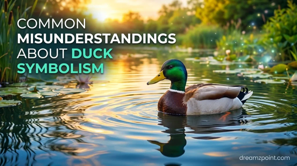 Common Misunderstandings About Duck Symbolism