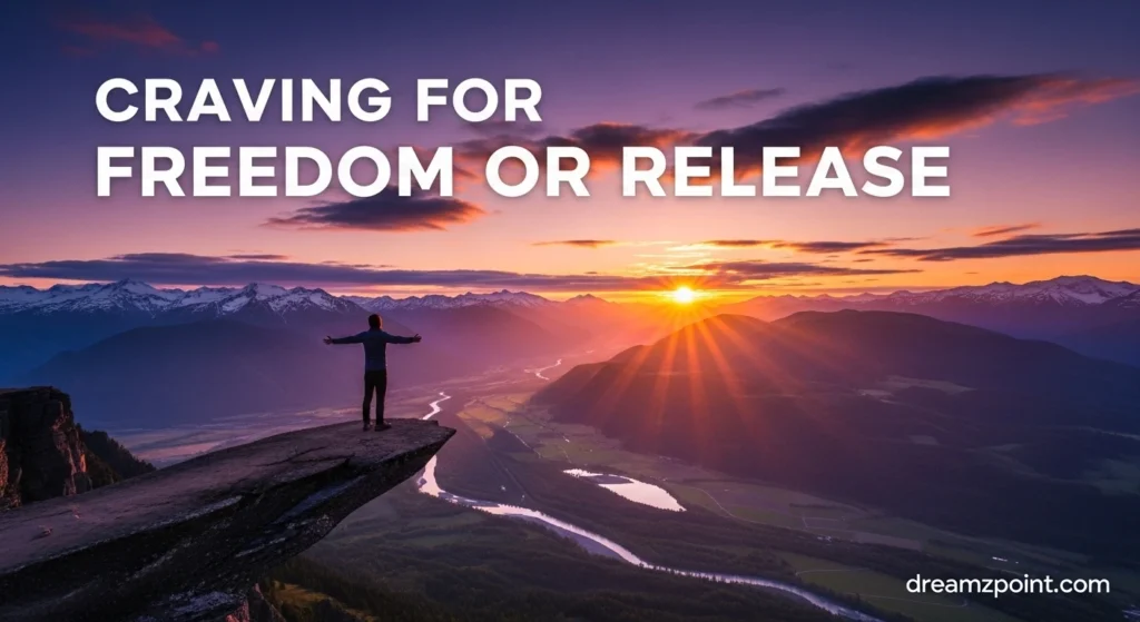 Craving for Freedom or Release
