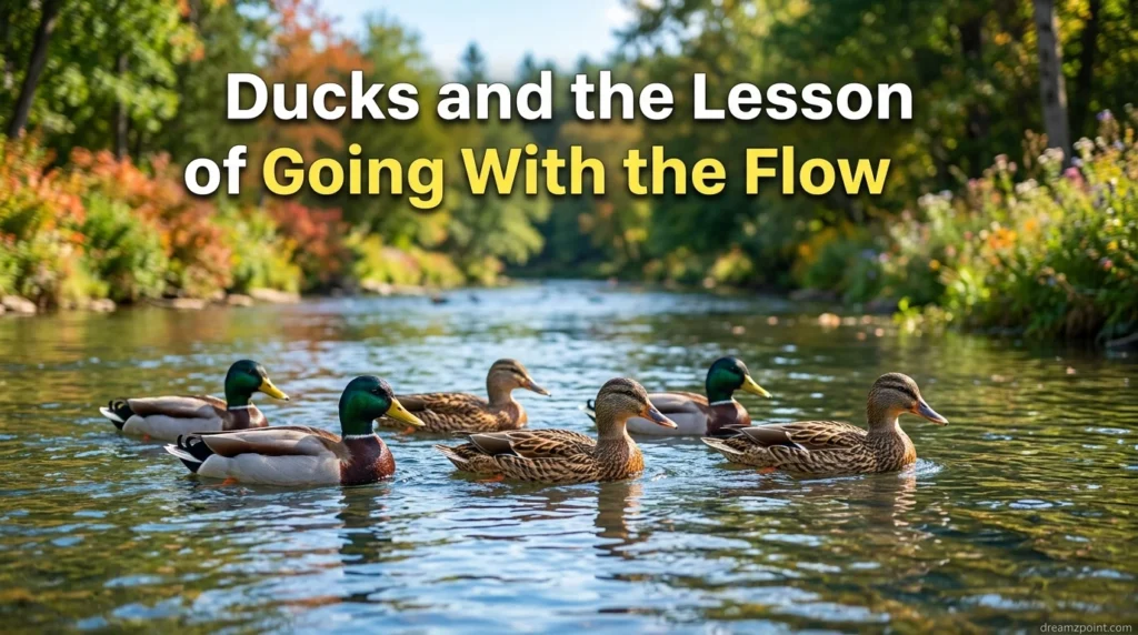 Ducks and the Lesson of Going With the Flow