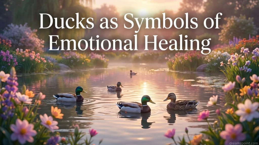 Ducks as Symbols of Emotional Healing