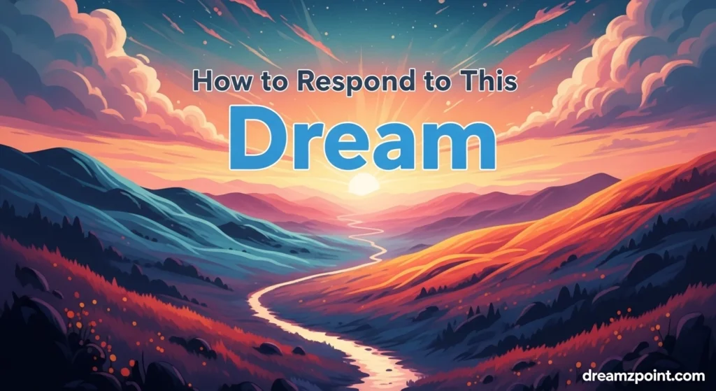 How to Respond to This Dream