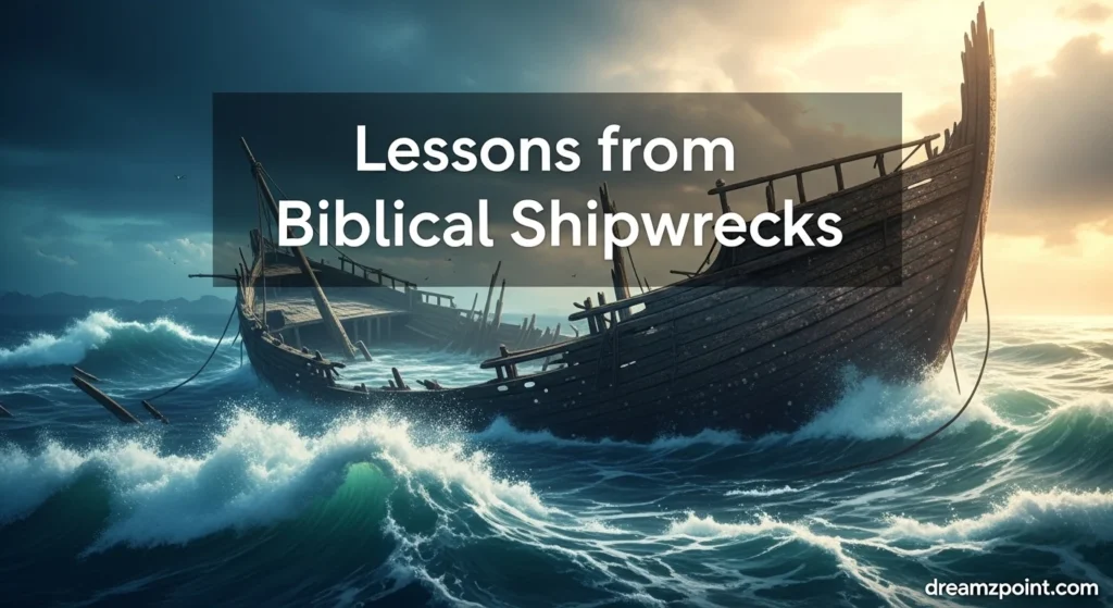 Lessons from Biblical Shipwrecks