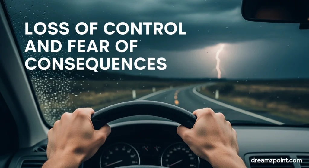 Loss of Control and Fear of Consequences