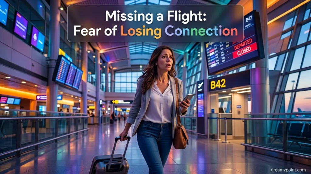 Missing a Flight: Fear of Losing Connection