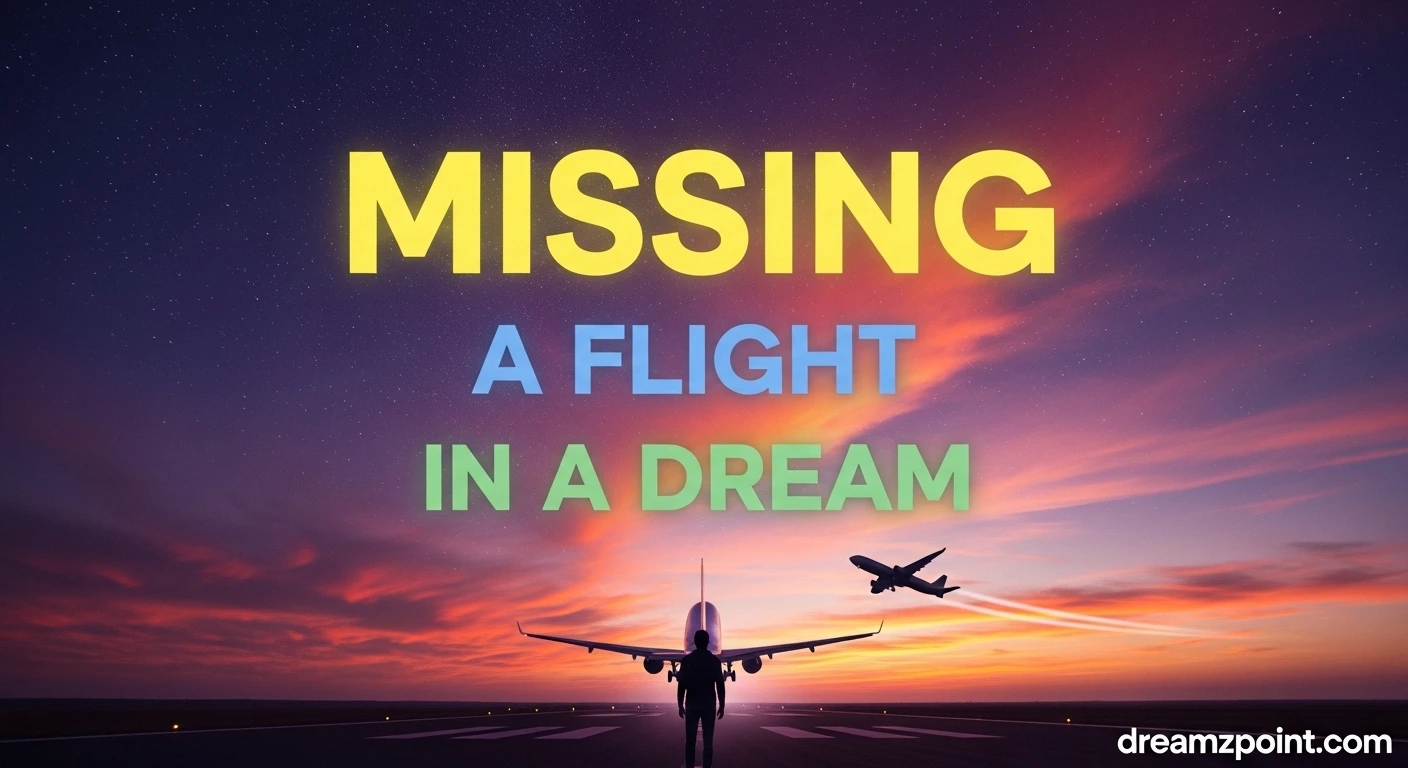 Missing a Flight in a Dream