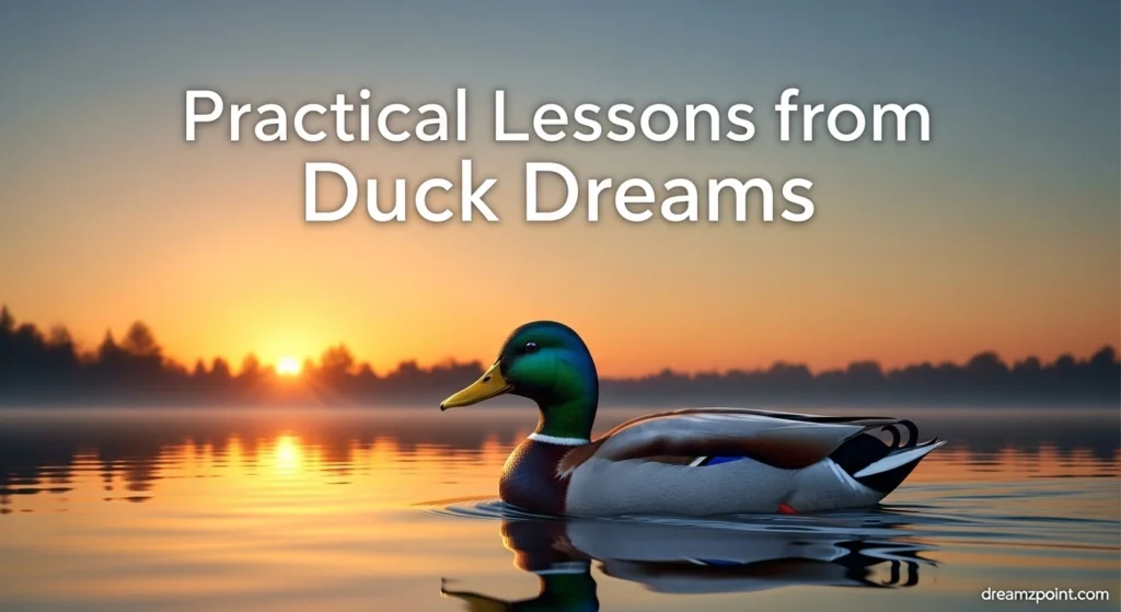 Practical Lessons from Duck Dreams