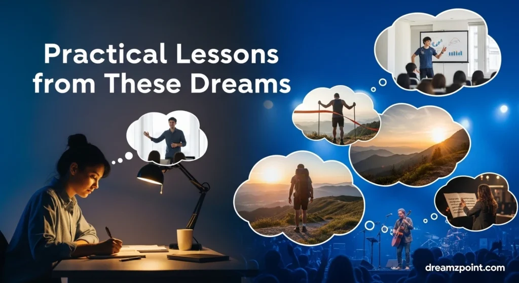 Practical Lessons from These Dreams