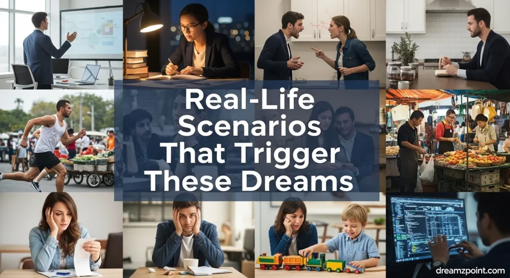 Real-Life Scenarios That Trigger These Dreams