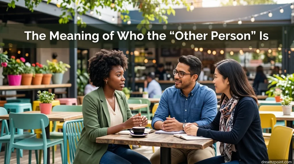 The Meaning of Who the “Other Person” Is