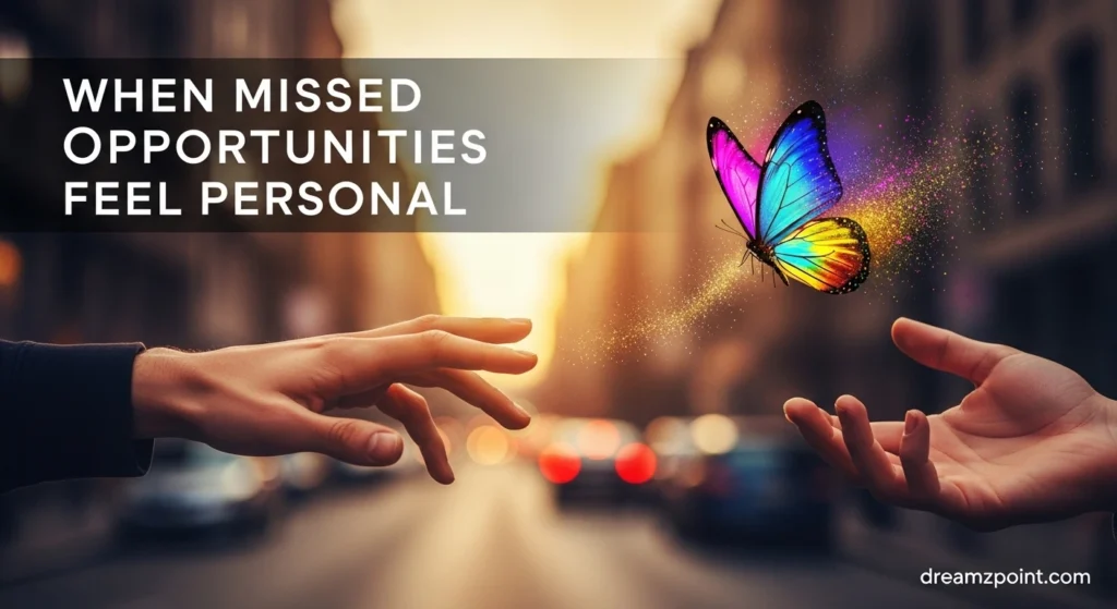 When Missed Opportunities Feel Personal