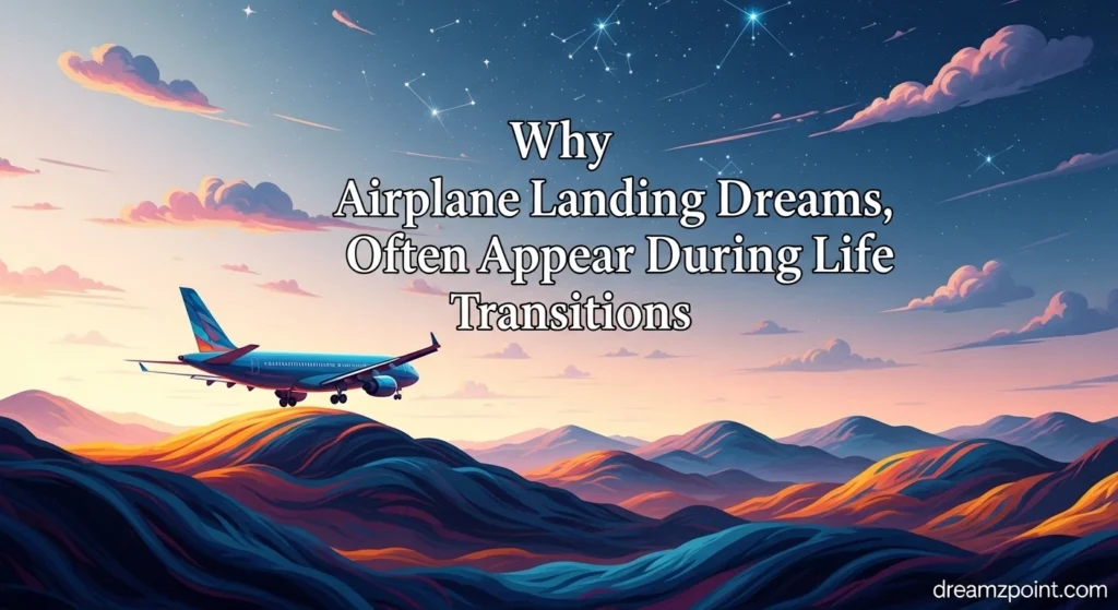 Why Airplane Landing Dreams Often Appear During Life Transitions