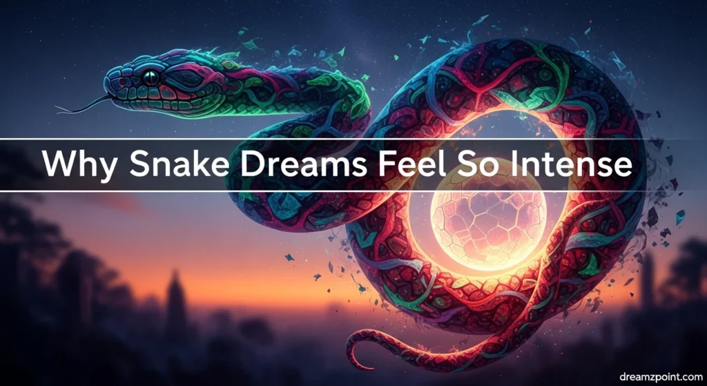 Why Snake Dreams Feel So Intense