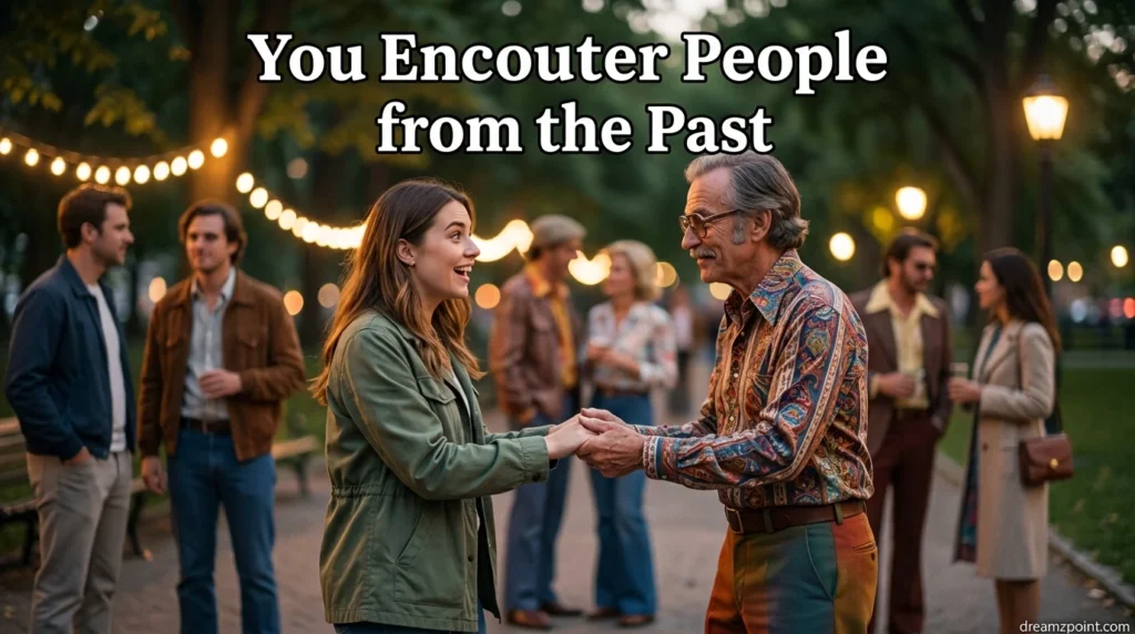 You Encounter People from the Past
