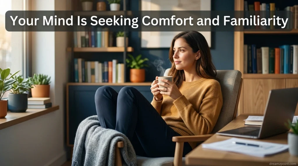 Your Mind Is Seeking Comfort and Familiarity