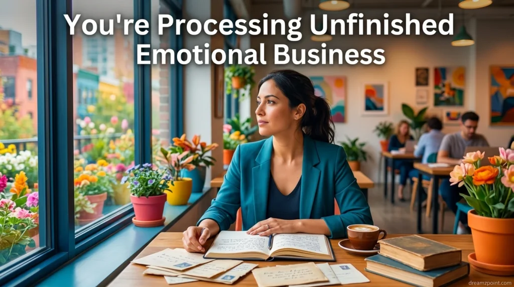 You’re Processing Unfinished Emotional Business