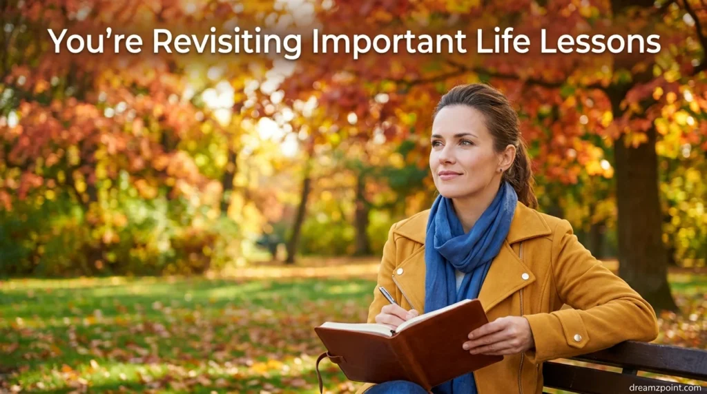 You’re Revisiting Important Life Lessons