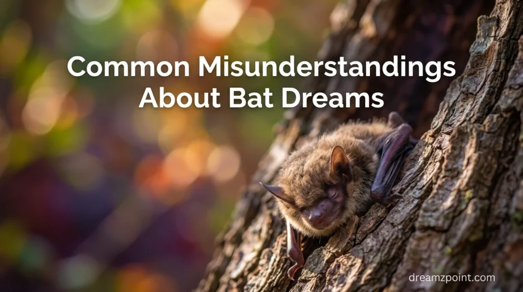 Common Misunderstandings About Bat Dreams