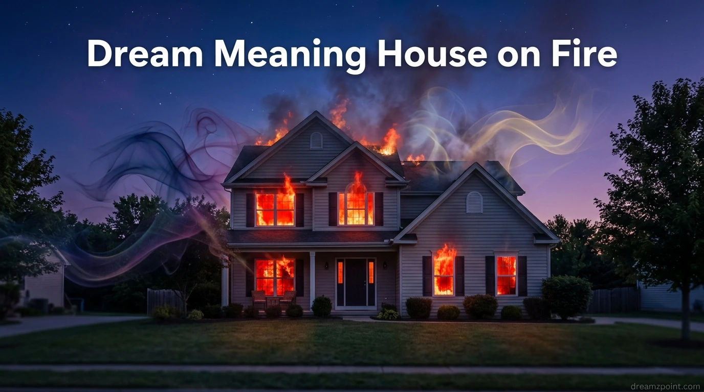Dream Meaning House on Fire