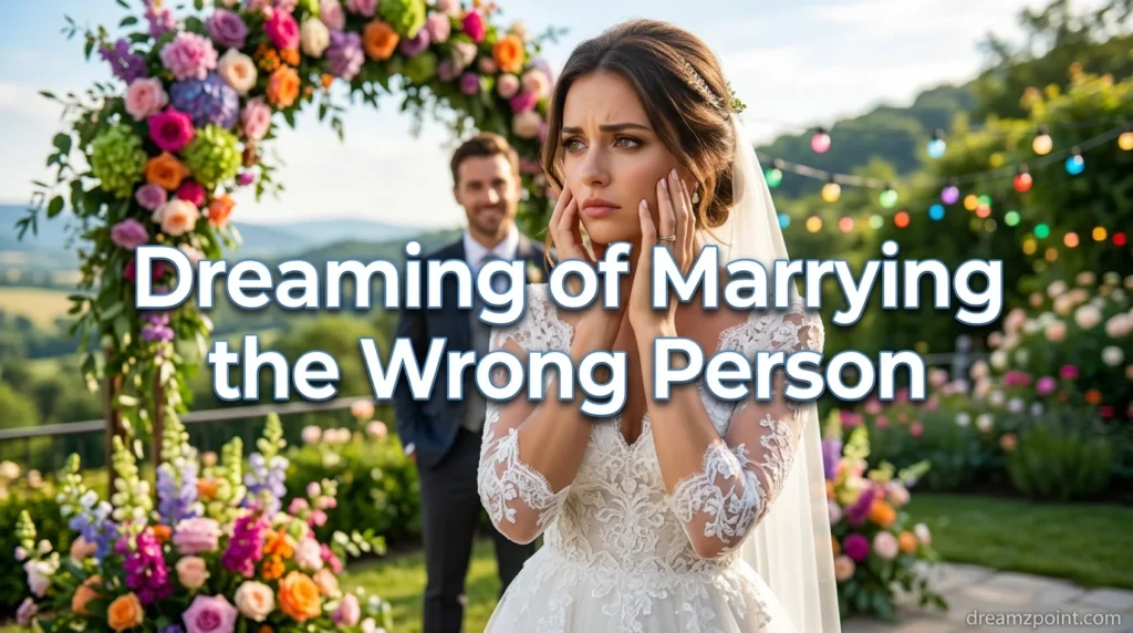 Dreaming of Marrying the Wrong Person