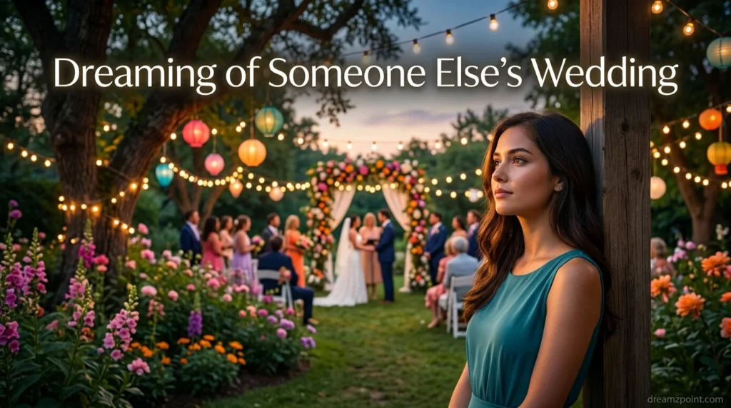 Dreaming of Someone Else’s Wedding