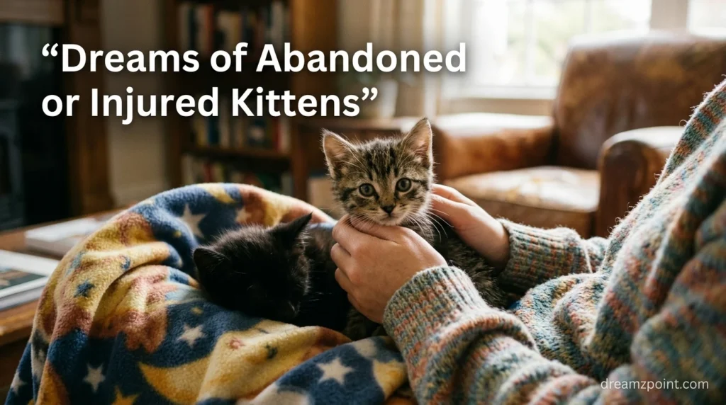 Dreams of Abandoned or Injured Kittens