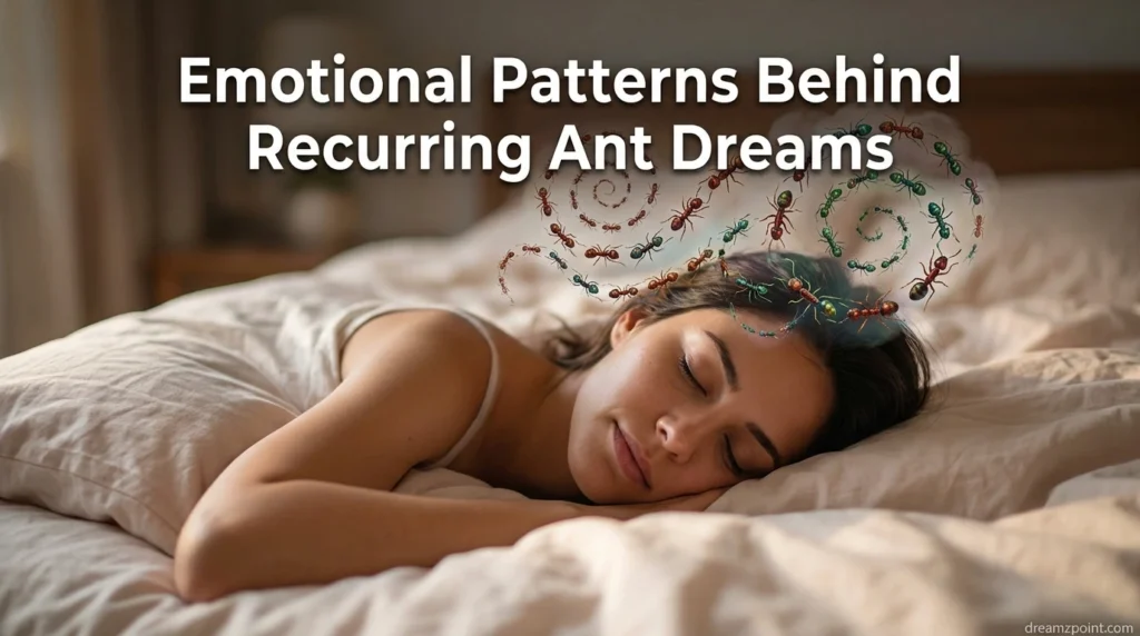 Emotional Patterns Behind Recurring Ant Dreams
